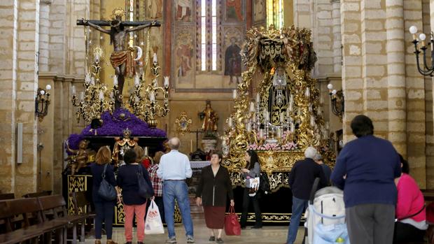 Los pasos del Remedio de Ánimas, en San Lorenzo