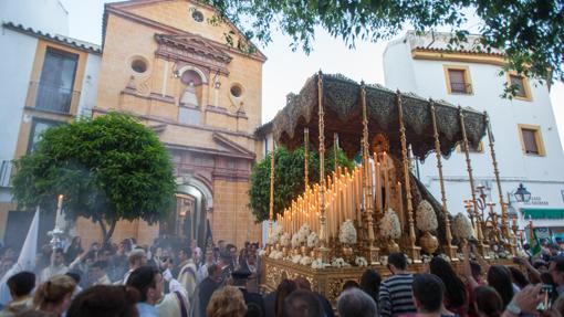 La Virgen de las Lágrimas en la ermita del Socorro