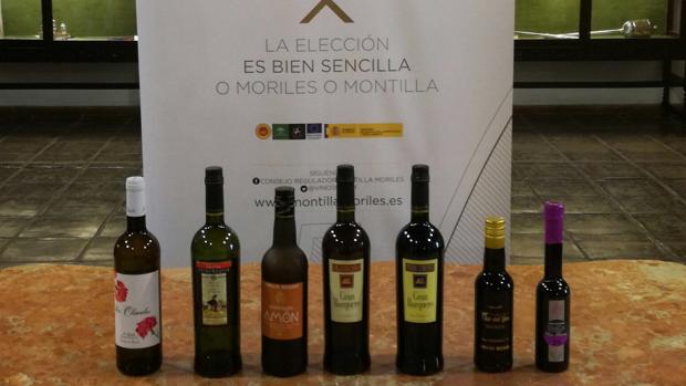 En la imagen, los vinos y vinagres seleccionados.