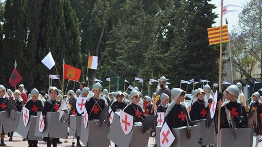 La Batalla de las Navas de Tolosa se dirime en el patio del colegio