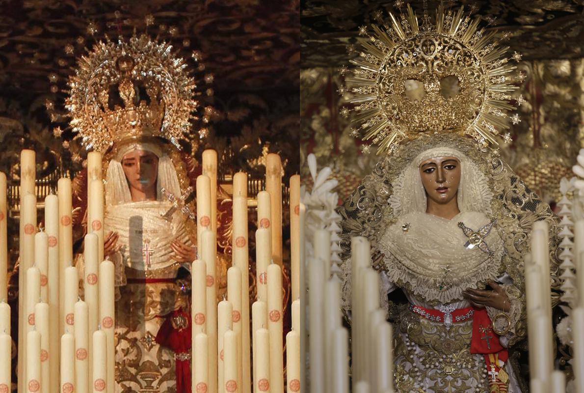 La Reina de los Mártires y la Esperanza de Triana