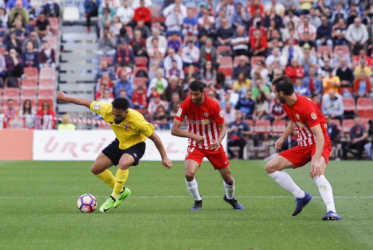 Imagen del partido Almería-Sevilla Atlético