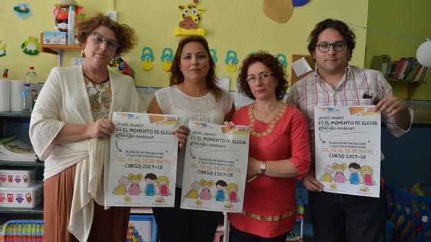 Presentación de la campaña de matriculación por parte de la Coordinadora de Escuelas Infantiles de Andalucía