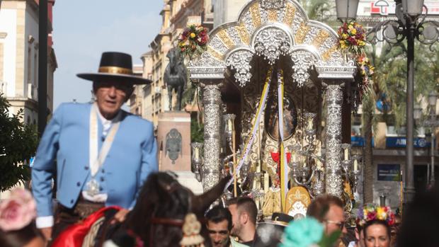 La hermandad del Rocío de Córdoba entrará hoy en la provincia de Sevilla