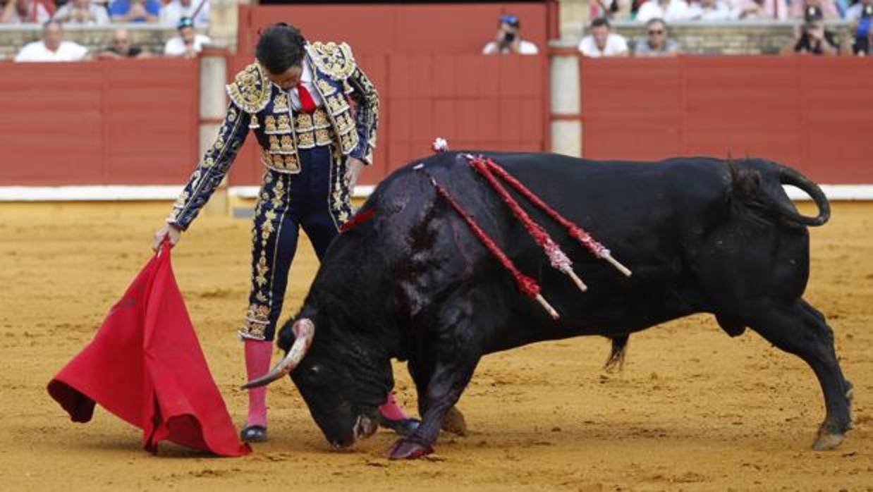 Finito de Córdoba durante el festejo del sábado de Feria