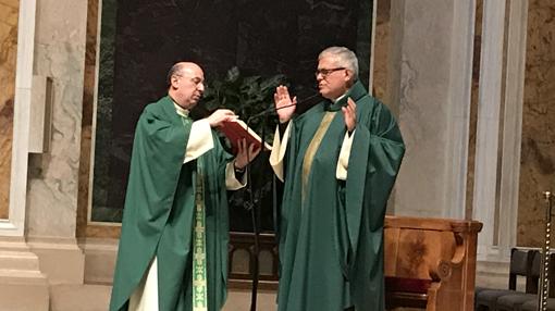 El prelado, en la celebración de una Eucaristía en la catedral de San Mateo, en Washington