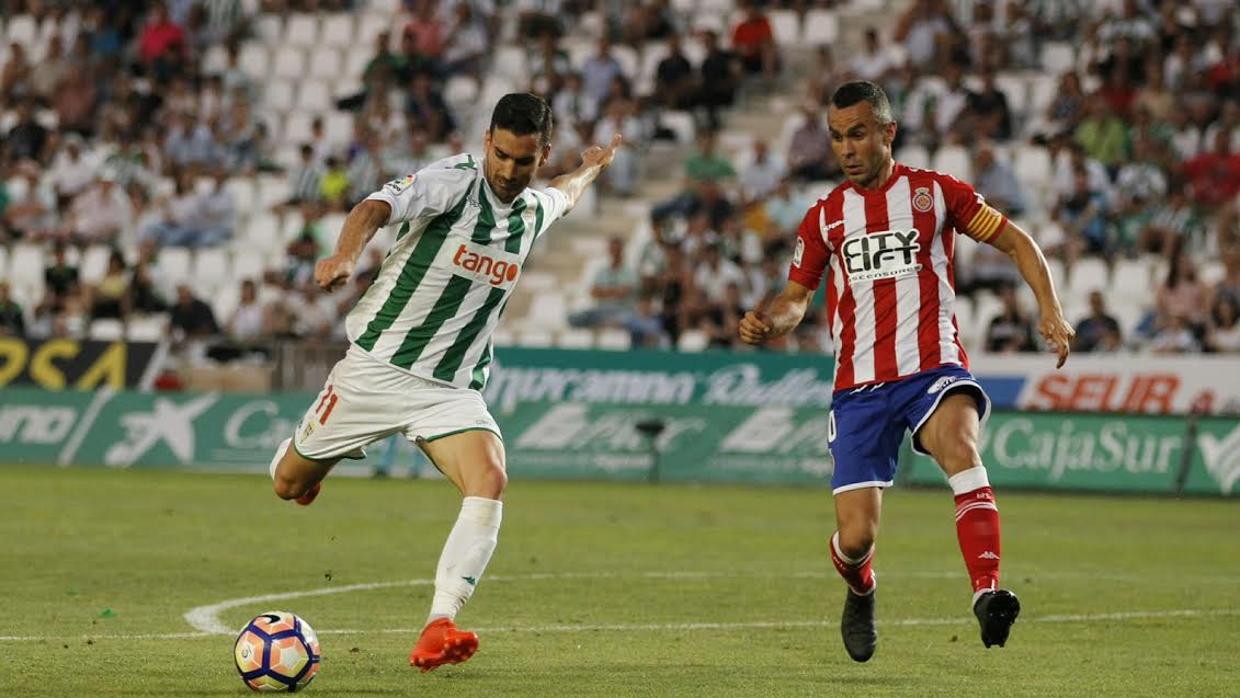 Alfaro y Eloi, en el Córdoba CF-Girona de este sábado en El Arcángel