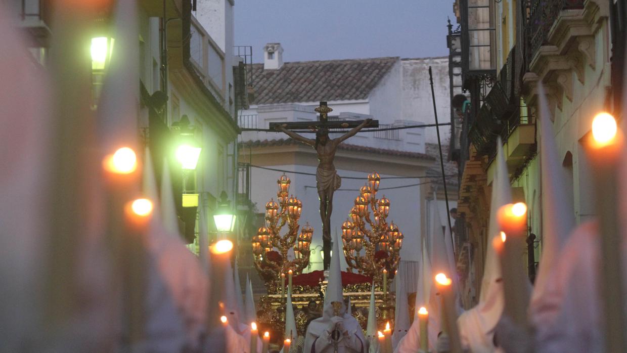 Hermandad de la Misericordia, durante su salida procesional