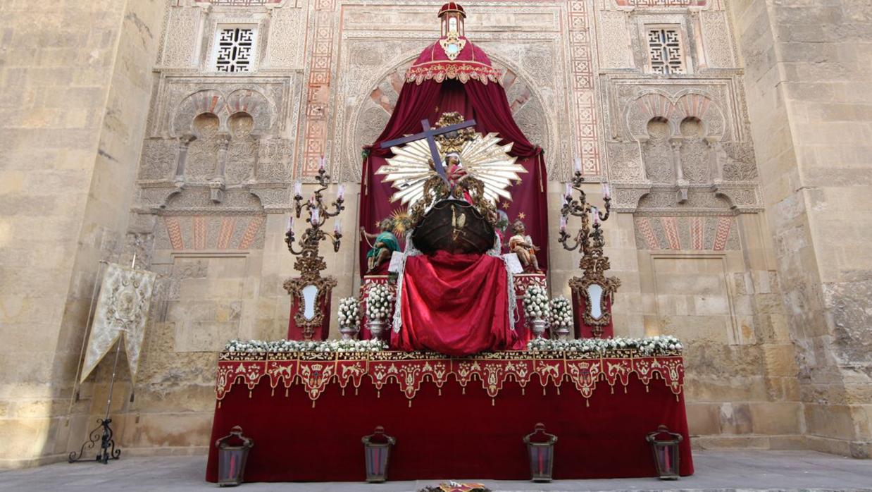 Altar de la hermandad del Remedio de Ánimas