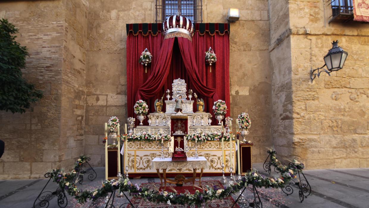 Altar de la hermandad de la Merced