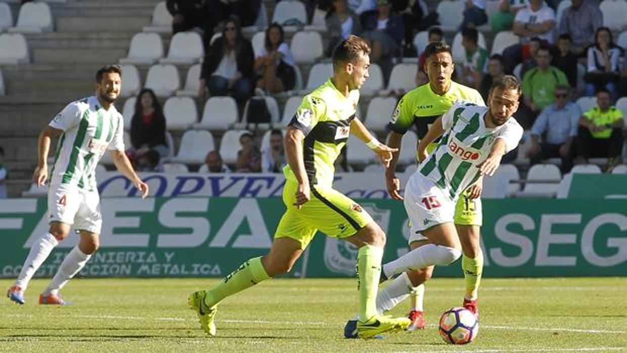 Deivid durante el partido contra el Elche de este pasado curso