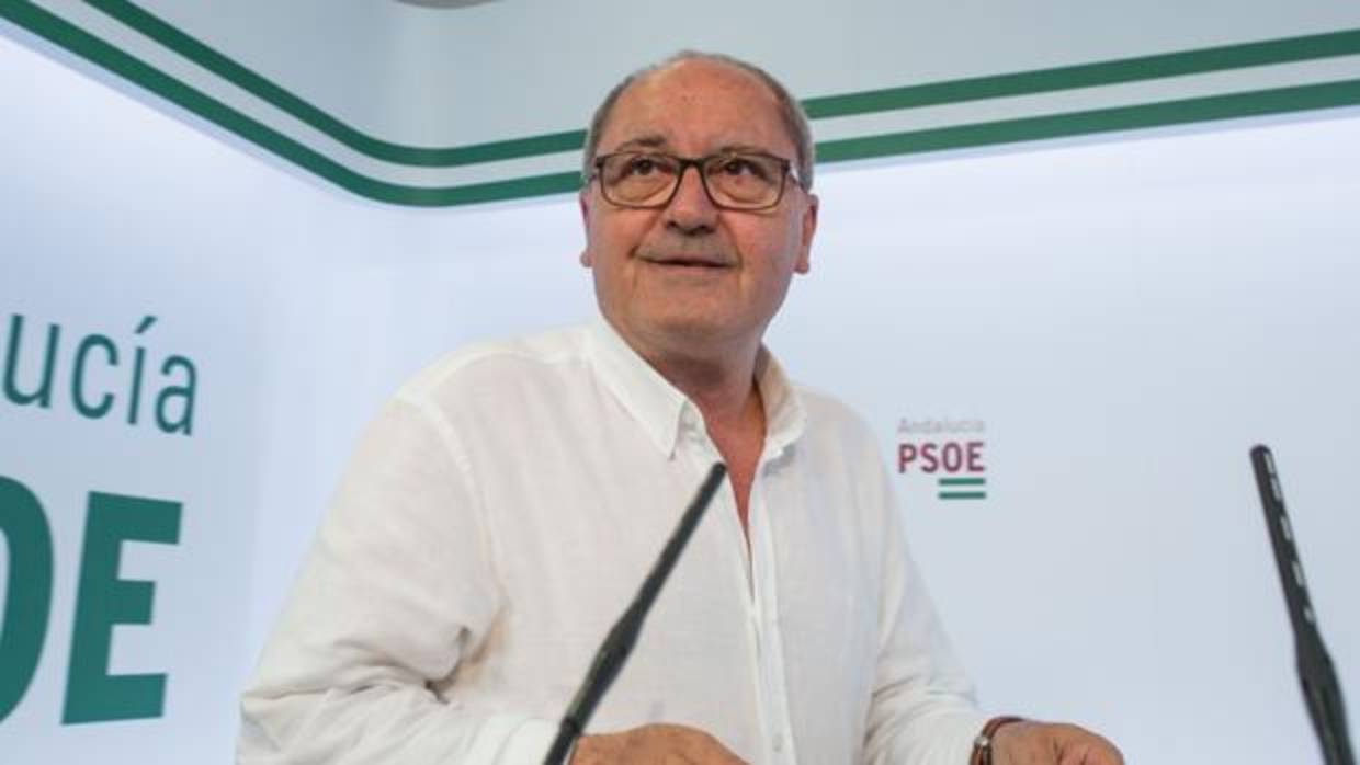 El secretario de organización del PSOE-A, Juan Cornejo