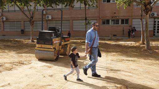 En el recinto hubo una intervención del Ayuntamiento que no fue efectiva