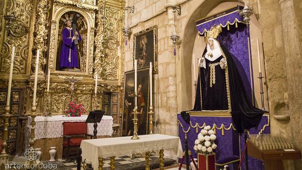 El retablo barroco del Señor del Calvario de Córdoba