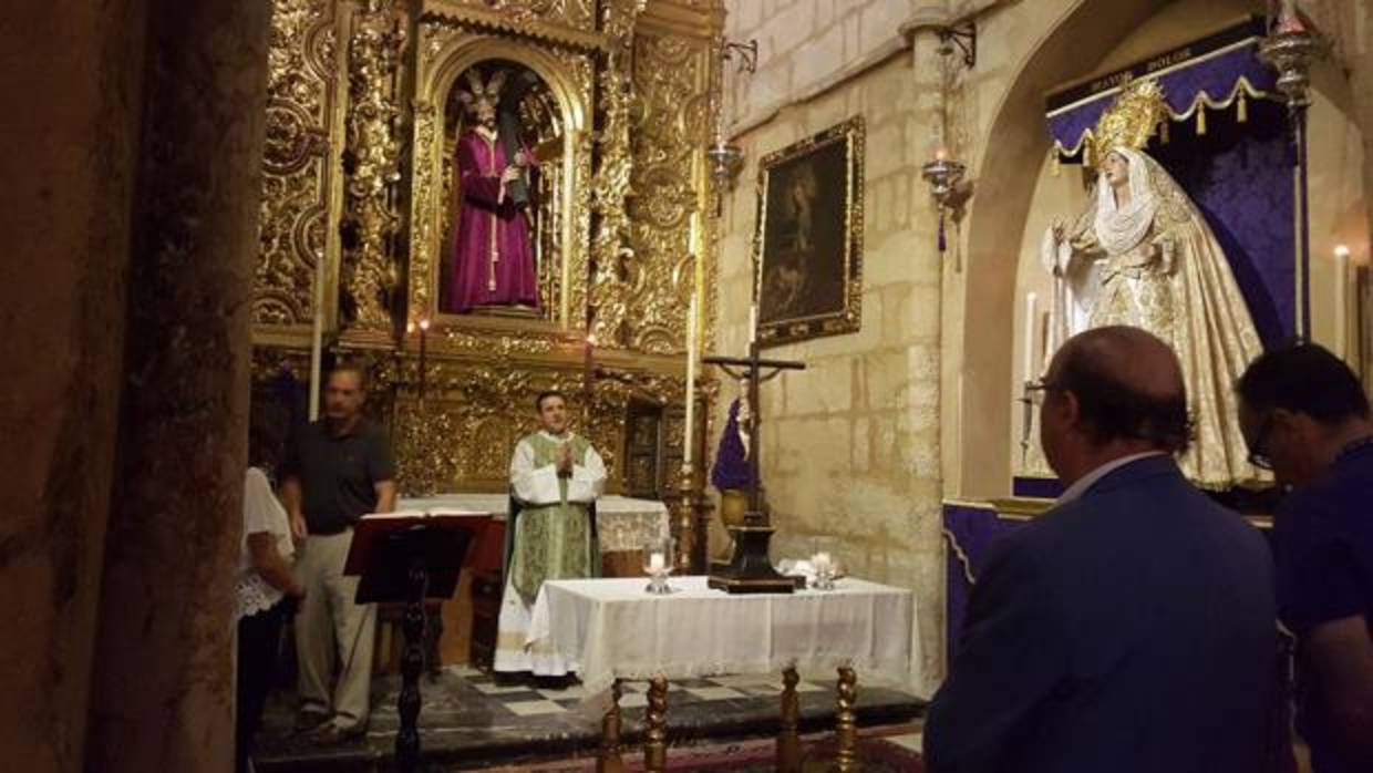 Misa por los 295 años de la cofradía de Jesús del Calvario