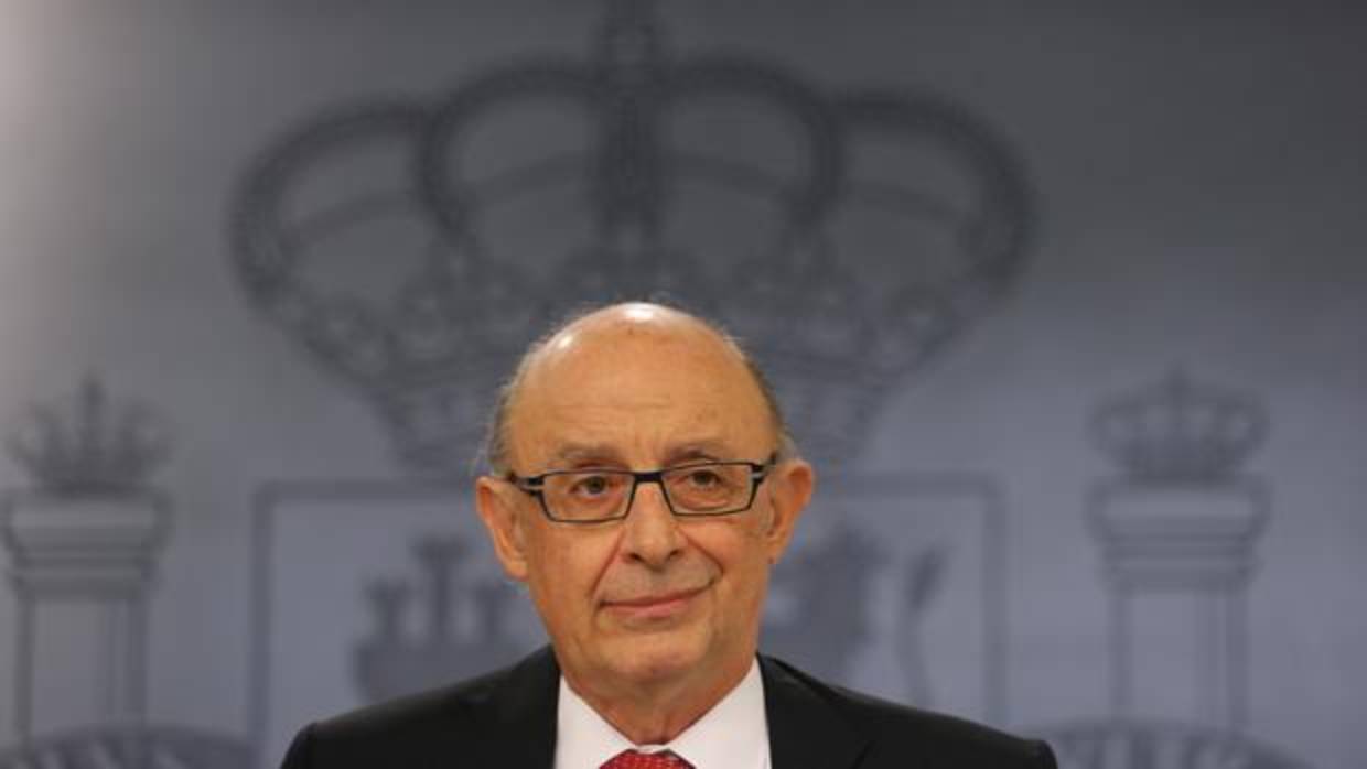 El ministro de Hacienda, Cristóbal Montoro