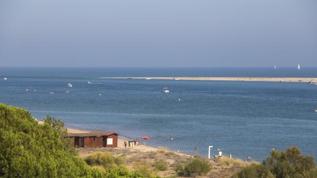 La playa de El Rompido en Huelva