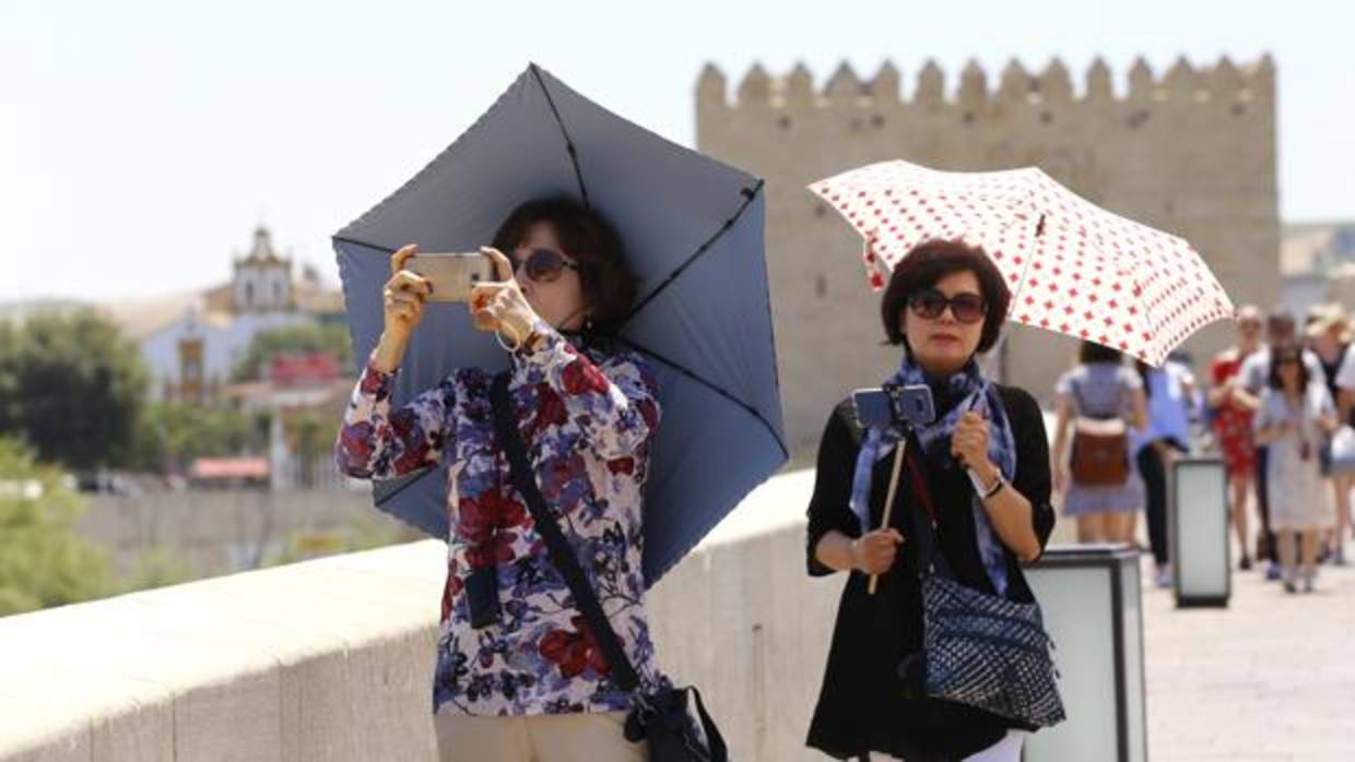 Turistas extranjeros en Córdoba