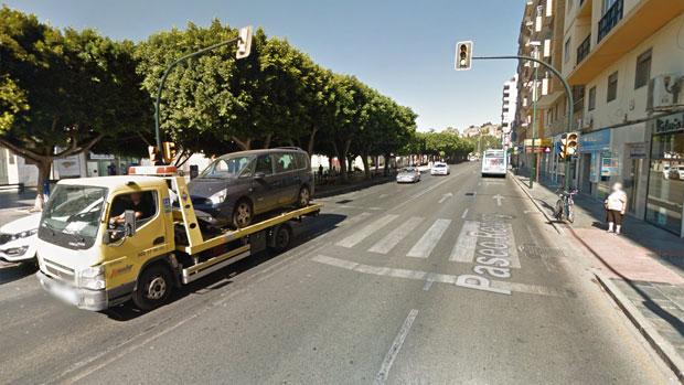 Muere un hombre de 82 años tras ser atropellado por una moto en Málaga