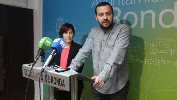 El concejal de Izquierda Unida en Ronda (Málaga), Álvaro Carreño