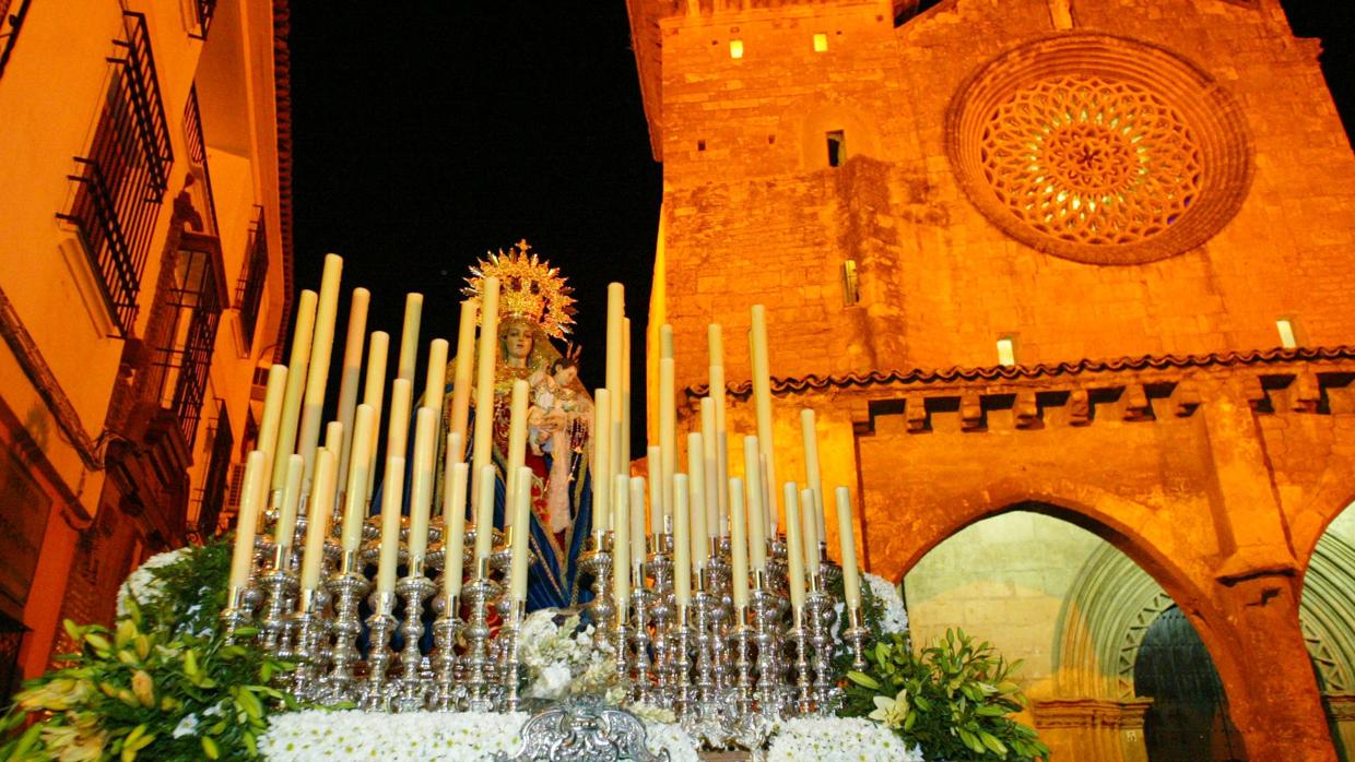 Procesión de la Virgen de la Victoria en 2010