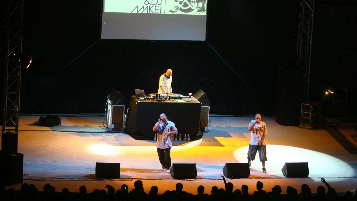 Imagen de un concierto de Hip-hop en Córdoba dentro del programa Utopia