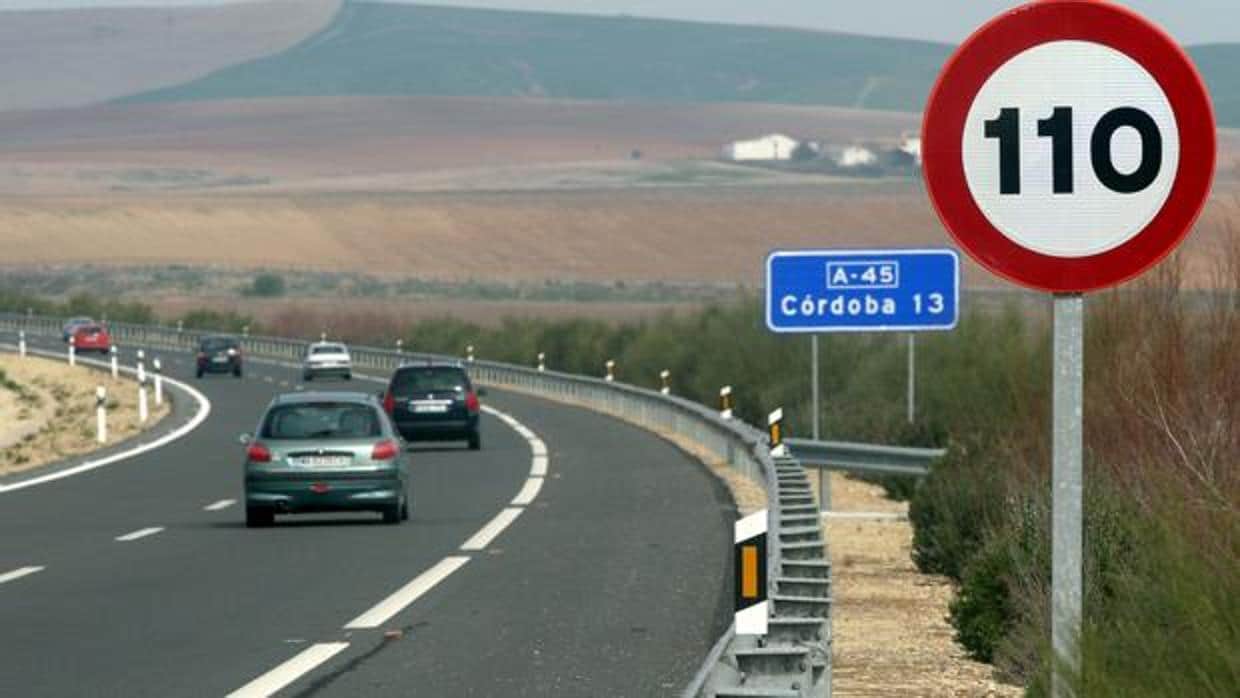 Imagen de la autovía a su paso por -Córdoba