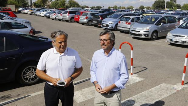 El PP apremia al cogobierno y a la Junta a arreglar el parking del hospital antes de que lleguen las lluvias