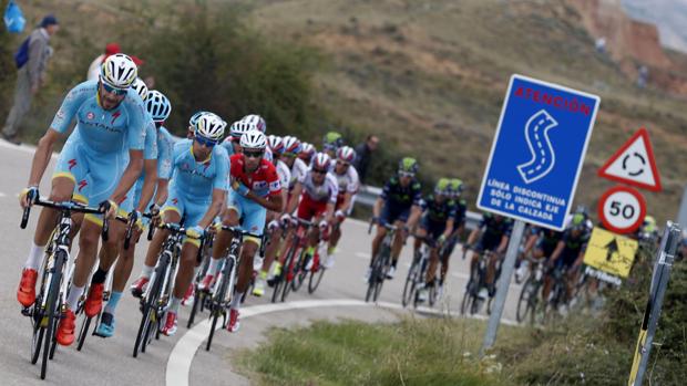 Foto de archivo de la Vuelta Ciclista a España