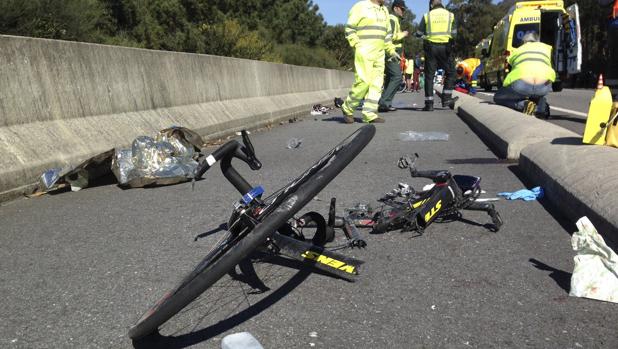 Muere un ciclista atropellado en una carretera de Bonares, Huelva