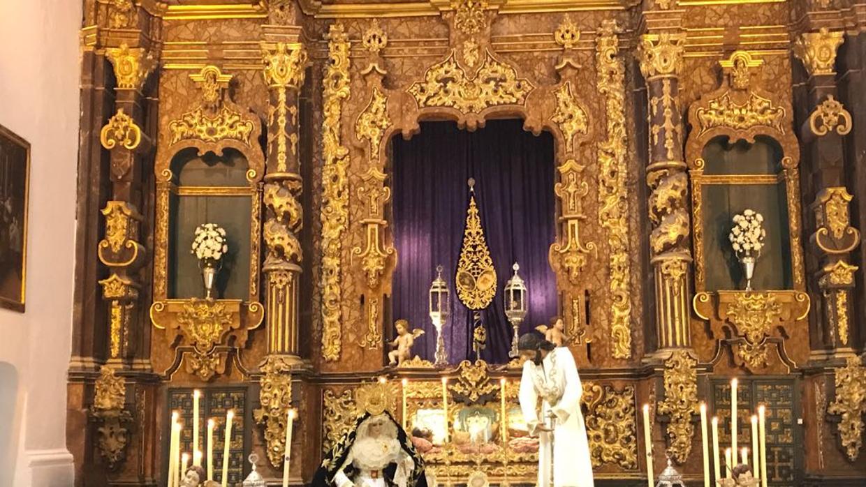 Nazareno y Virgen de la Soledad