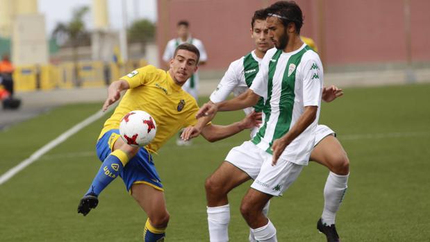 El Córdoba B celebra en Las Palmas