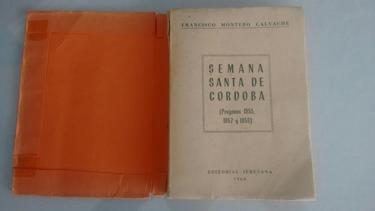 Libro con los pregones de 1955, 1957 y 1959