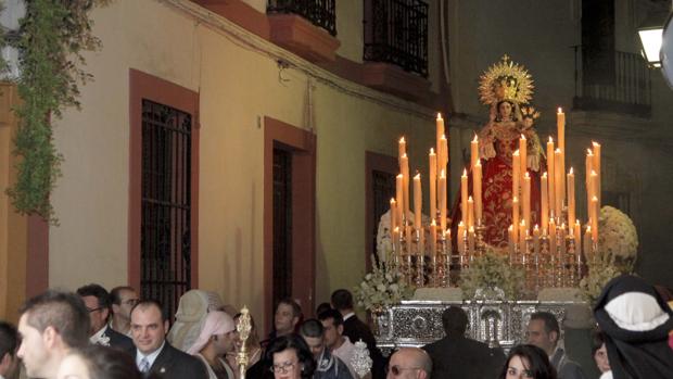 La Virgen de la Victoria de Córdoba recorrerá esta tarde las calles de San Lorenzo