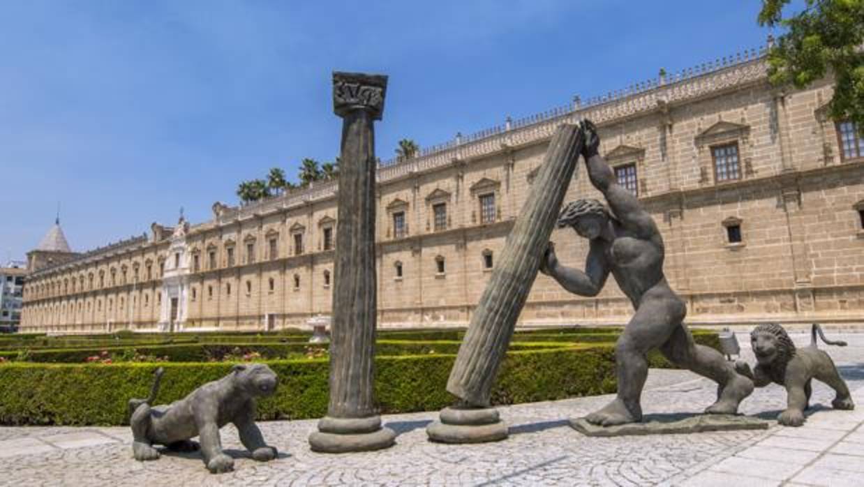 Exterior del Parlamento de Andalucía