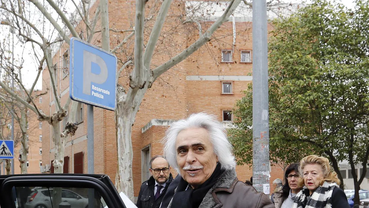 Rafael Gómez «Sandokán» a su salida de los juzgados