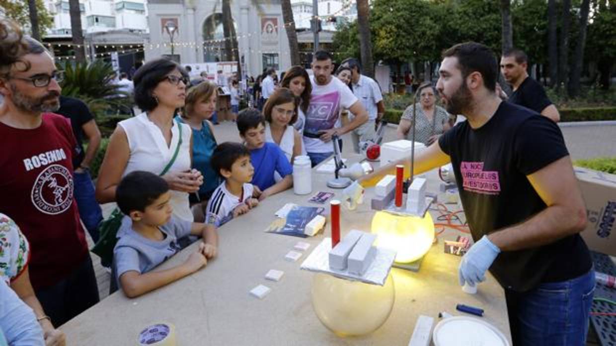 Actividades en los jardines del Duque de Rivas durante la edición del pasado año