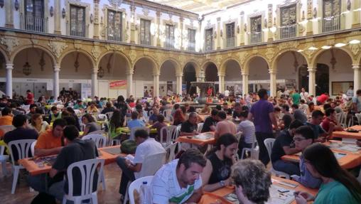 Jugadores en la Diputación de Córdoba