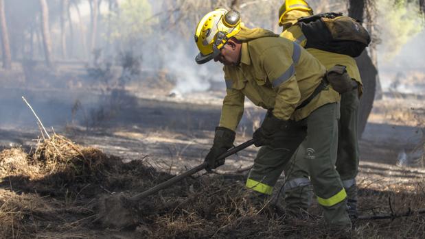 El fuego marca un año negro para Huelva