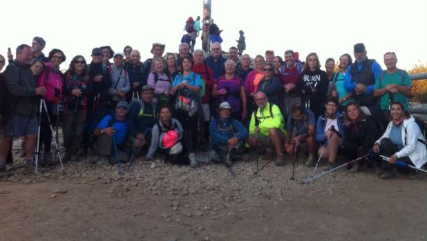 Hermanos de Buena Muerte, en el Camino de Santiago