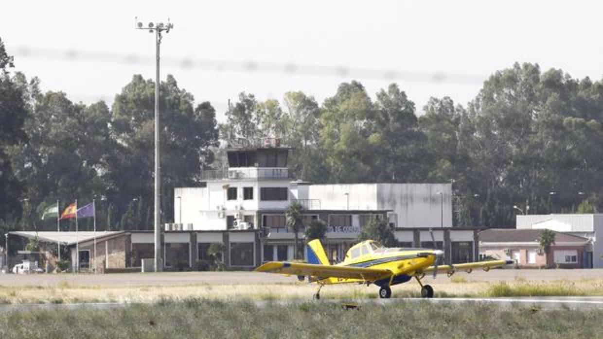 Una aeronave en las pistas del aeropuerto cordobés