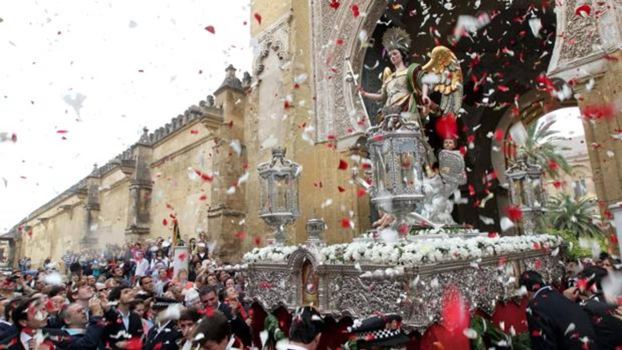 San Rafael, en la procesión extraordinaria de 2012