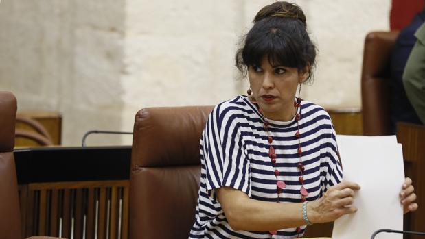La líder de Podemos Andalucía, Teresa Rodríguez, habría sido reelegida en un proceso sin garantías