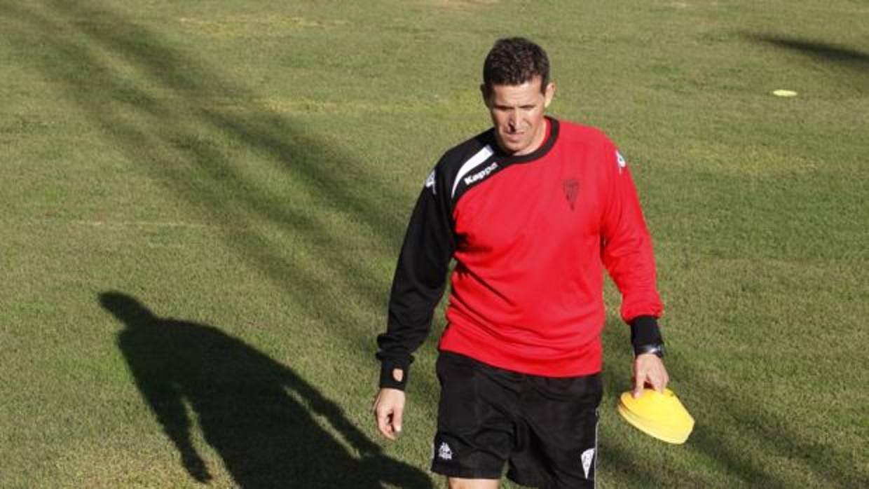 El entrenador del Córdoba CF, Juan Merino
