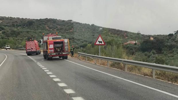 Fallece una persona en un accidente de tráfico en Aguilar de la Frontera
