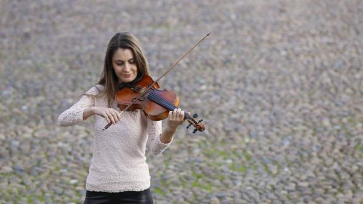 La violinista Klara Gomboc