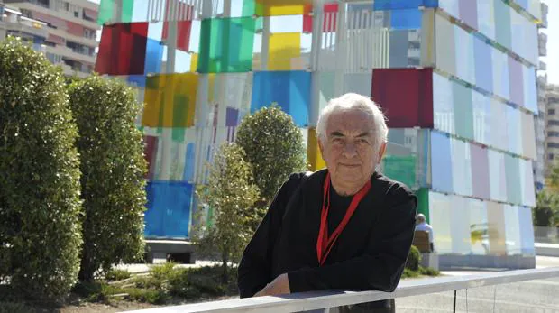 Daniel Buren ha regresado a Málaga para presentar una exposición en el Pompidou