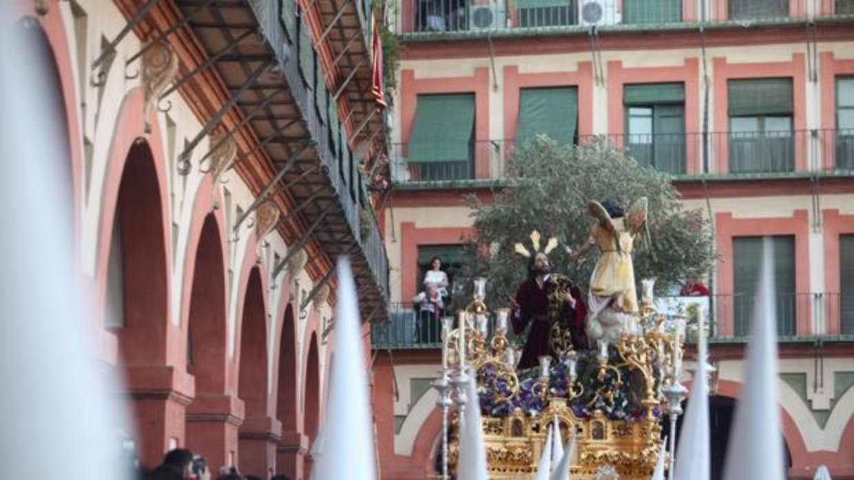 El Huerto, durane su procesión en el Domingo de Ramos