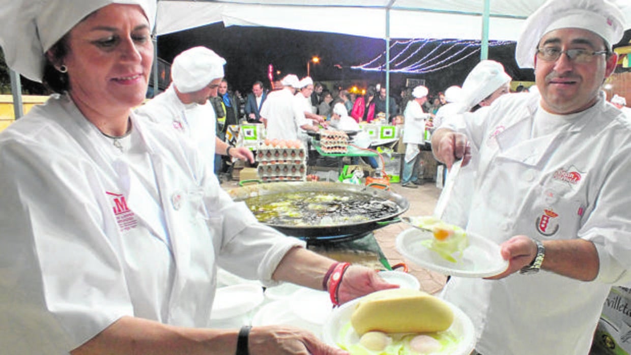 Celebración de la huevada de Villafranca