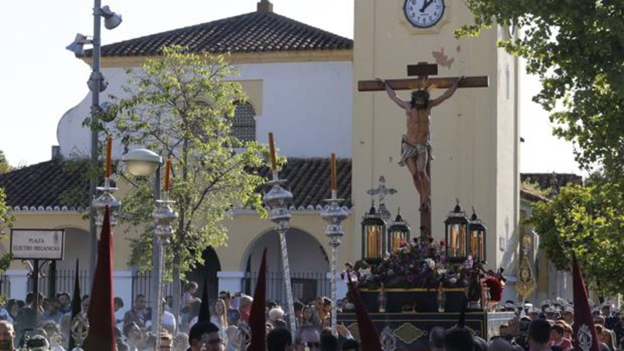 El Cristo de la Oración y Caridad, el pasado Sábado de Pasión